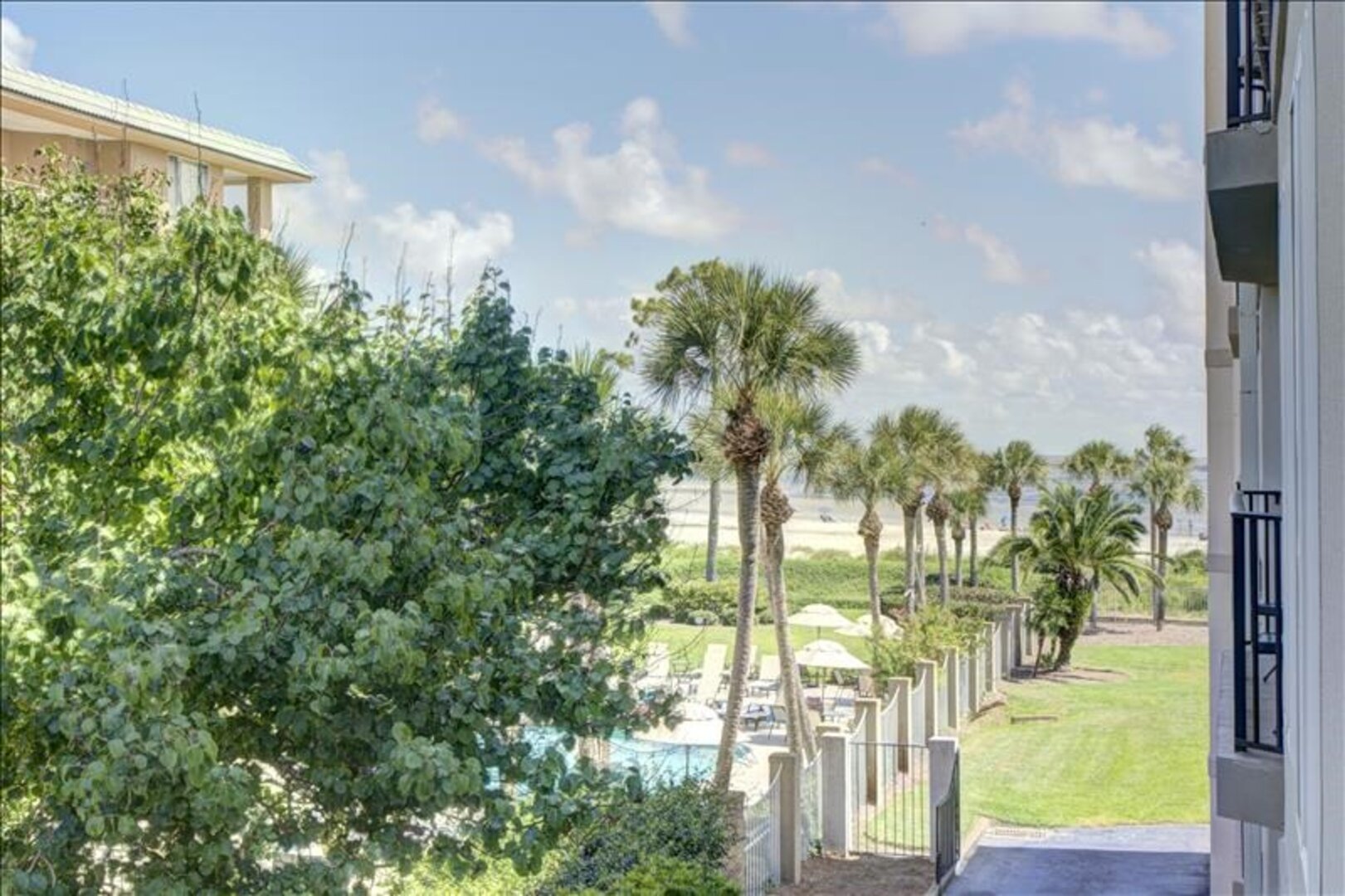 View from balcony
